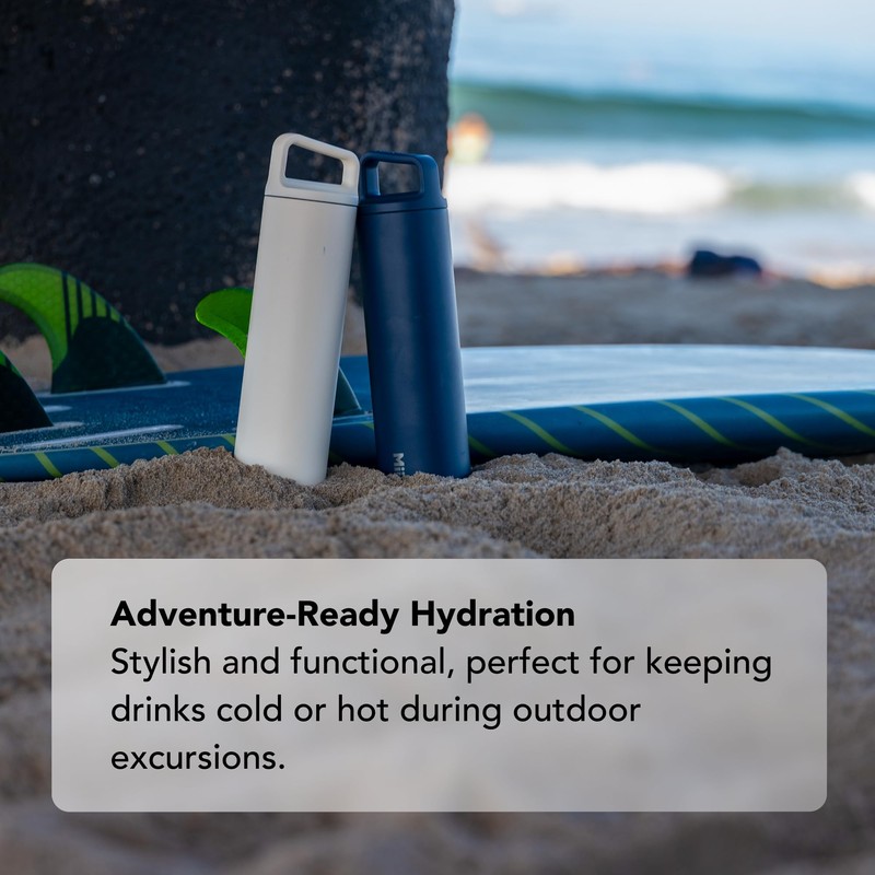 MiiR Wide Mouth Water Bottle - 20oz Insulated Water Bottle