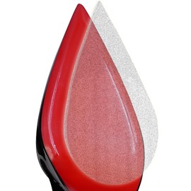 6 Pack- Red Bottom Shoe Protector for Christian Louboutin Red Bottom Sole Protectors - Compatible with All High Heels - 6 Sheets for 3 Pair of Shoes - 5X5 INCH Sheets