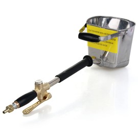 Uenede Stucco Sprayer Gun, 4 Jet Cement Mortar Paint Hopper Pneumatic Sprayer, Wall Plaster Texture Manual Painting Tool