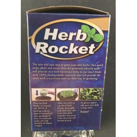 Garden Innovations Herb Rocket - Parsley - Grow Indoor or Outdoors - For Pots/Planters/