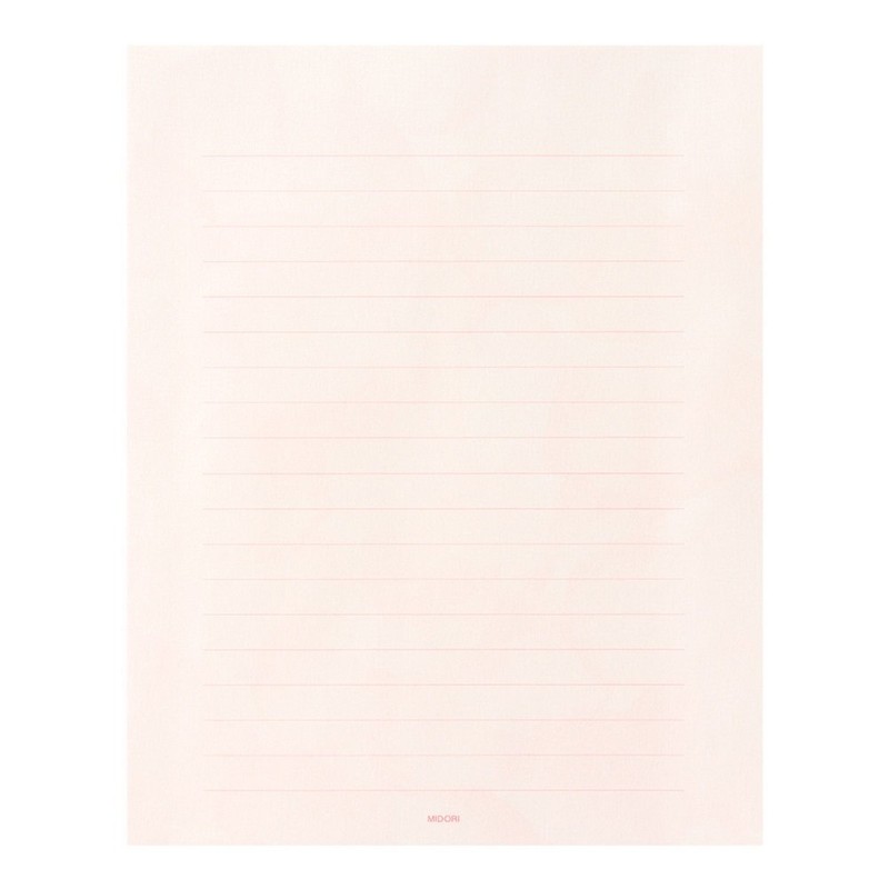 ミドリ レターセット 花色ノキモチ 86134006