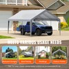 VEVOR Carport Replacement Canopy Cover 13 x 20 ft, Garage