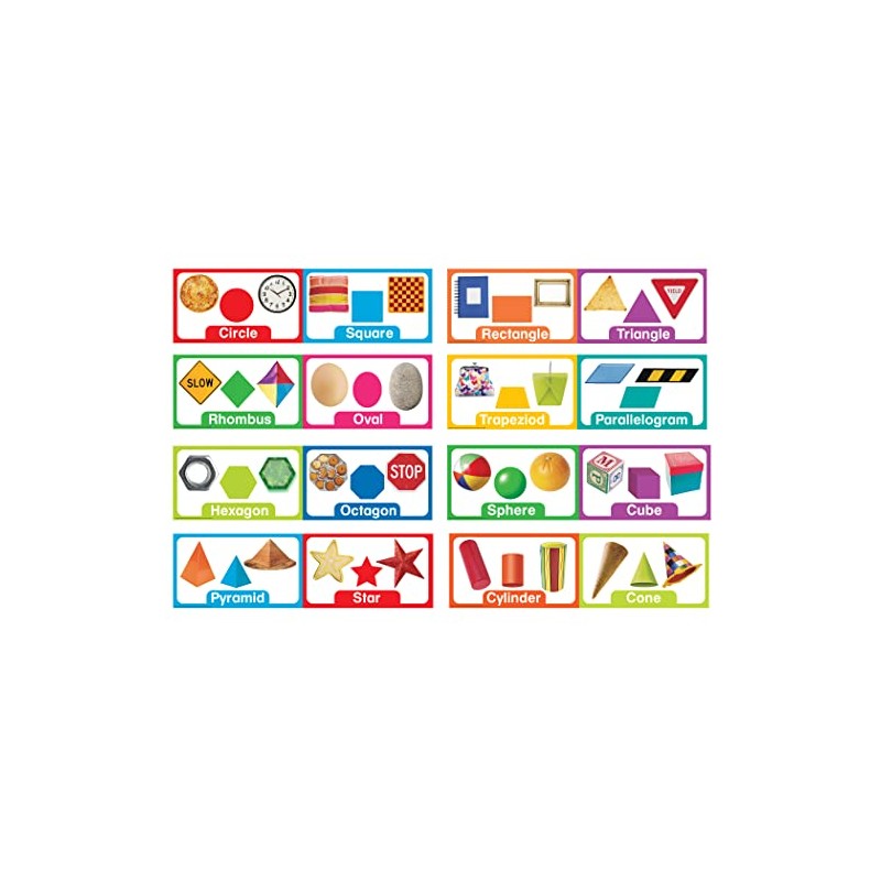 Eureka Shapes and Solids Mini Bulletin Board Set and Classroom