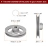 sourcing map Industrial Sewing Machine Clutch Motor Pulley 15mm Inner