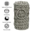 Pumtus Toilet Paper Storage Basket, Handwoven Toilet Paper Holder with