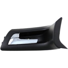 Dorman 82631 Front Driver Side Interior Door Handle for Select Pontiac Models, Black and Chrome