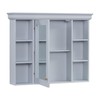 Udorich Wall-Mounted Bathroom Storage Cabinet with Mirror, Ample Space for