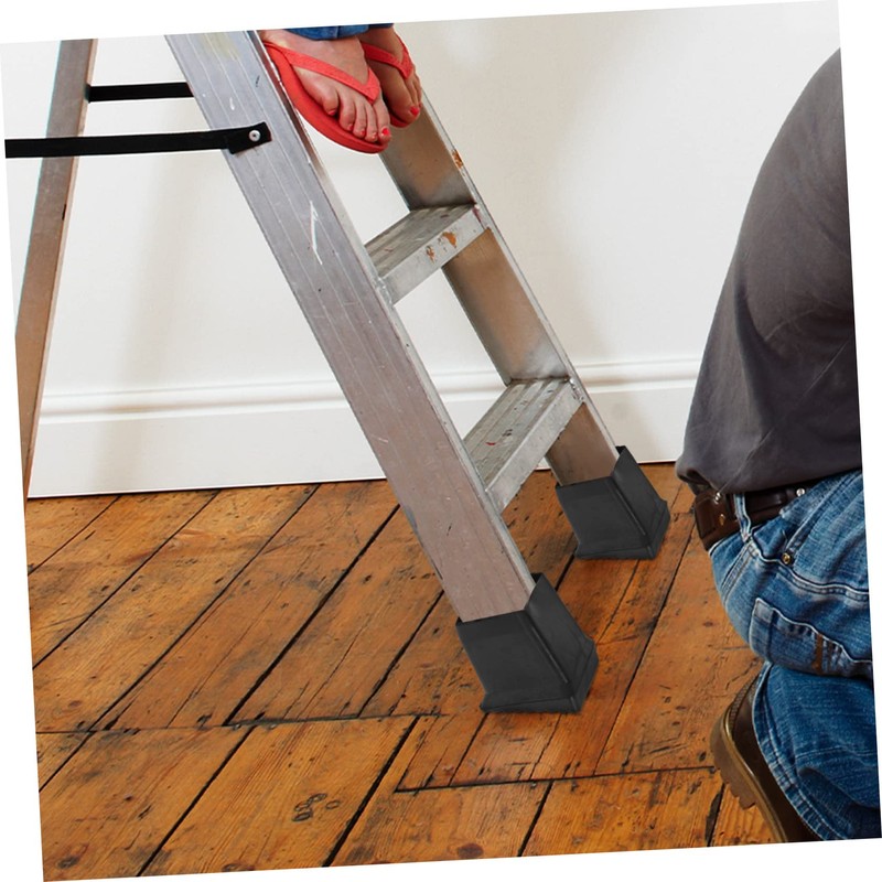 COHEALI 4Pcs Non Slip Extension Ladder Feet Covers Durable High