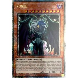 MP24-DE021 - Yubel - Quarter Century Secret Rare - German - 1st Edition - 25th Anniversary Tin: Dueling Mirrores - with MZTCG Shipping Protection - Yugioh