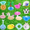 13 Pcs Inflatable Drink Holders Floats,Inflatable Pool Drink Cup Floating