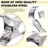 Tanstic 20Pcs 5.1 Inch Stainless Steel Greenhouse Clamps Garden Clips