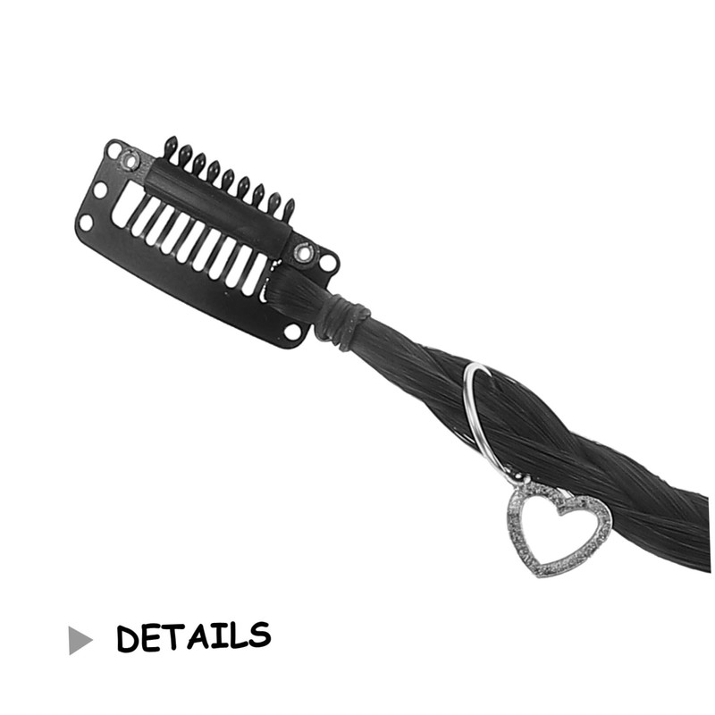 Baluue Synthetic Ponytail Extensions for Girls Natural-looking Dreadlocks Hair Accessories