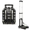 RMS Folding Luggage Cart - Lightweight Aluminum Collapsible and Portable