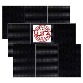 WallPeg Pegboard Panels Garage Organization - Wall Storage Kit (PB-1-B) Peg Board Panel Set - Tool Organizer Crafts Shop Home Office Garage Organization