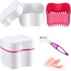 BTwood - Denture Bath Kit - Includes 2 Denture Bath