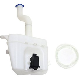 Evan-Fischer Windshield Washer Tank Assembly compatible with Hyundai Tucson 05-09 W/Pump Inlet and Cap