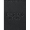 BEAMS HEART/Wallet/Pouch, Polyester, Heathered Material, Bifold Wallet, Men's, Black