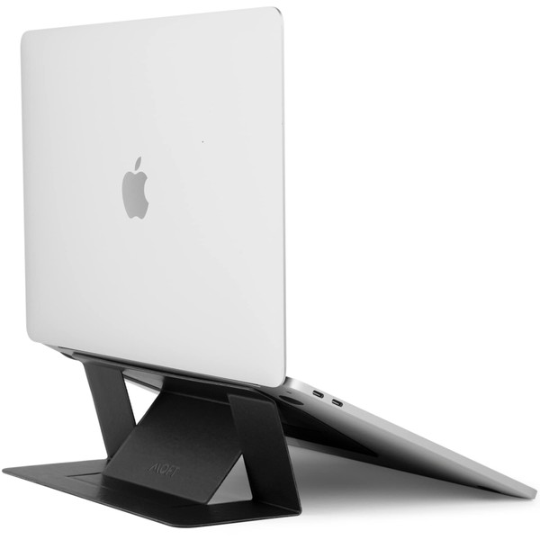 MOFT [Upgraded Version] Laptop Stand with Heat Dissipation Holes, Two Levels Adjustable, Lightweight, Foldable, Ergonomic Design, Magnetic Design, Prevents Back Pain/Hunching Up, Fits Up to 15.6