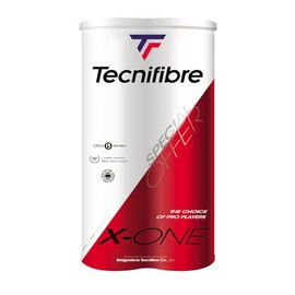 Tecnifibre X-One Tennis Balls Bi-Pack 2 x 4 Tubs