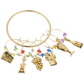 Global Glass Marker Gold Approx. 0.4 x 2.2 inches (1 x 5.5 cm) (Body Ring Portion: Φ 1.1 inches (2.7 cm)