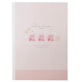 Kamio Japan 301806 Kirby Star Clear Dance Cross Notes B5, 0.2 inch (6.5 mm) Ruled, Made in Japan