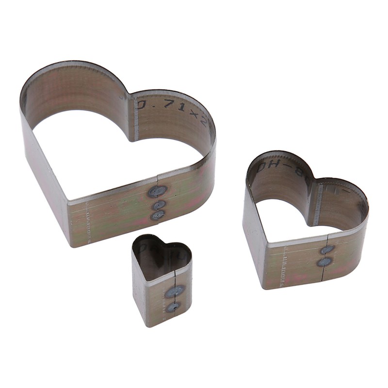 Punching Die Cutter Heart Shaped High Carbon Steel DIY Leather