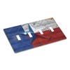 Barn Door Western Texas Star Flag 4 Gang Light Switch