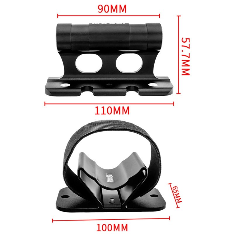 Generic Bike Fork Mount Accessories Quick Release Thru Axle Carrier