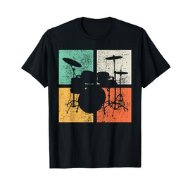 Drummer Drumset Gift Vintage T-Shirt