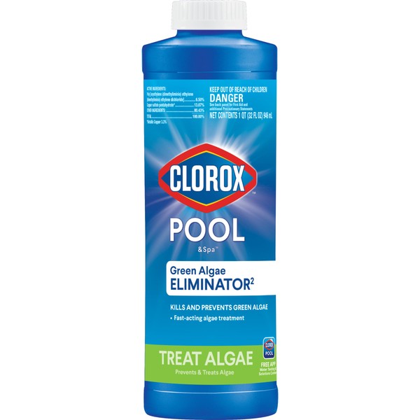 Clorox® Pool&Spa™ Swimming Pool Algaecide, Prevents and Treats Pool Algae,