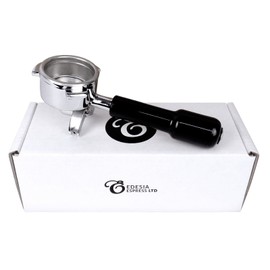 Replacement Portafilter for SAN Marco Espresso Machines, 2 Spout, 14g Basket - by EDESIA ESPRESS