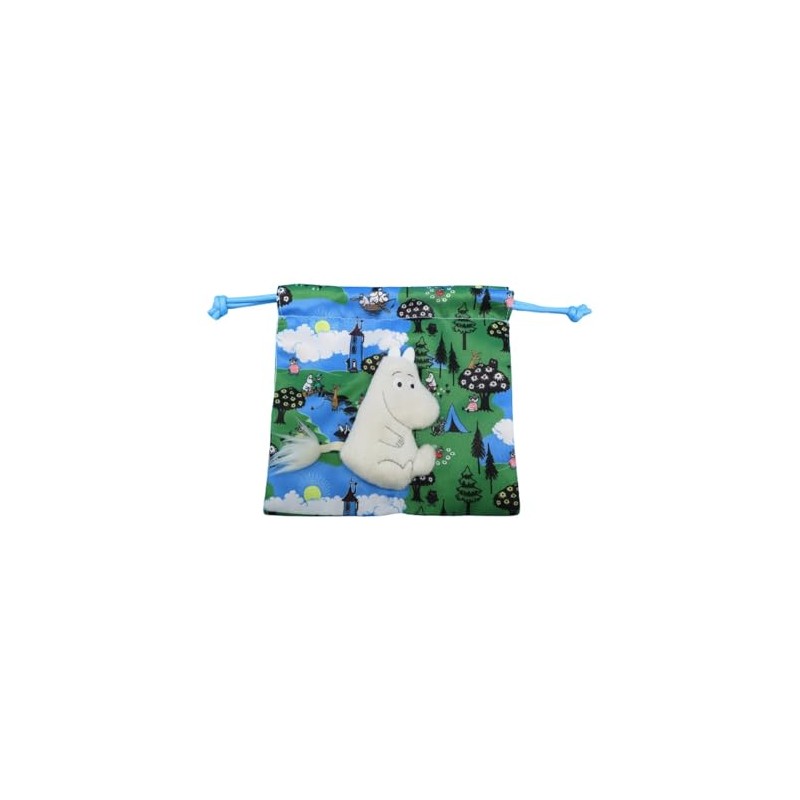 Nakajima Corporation 217851-25 Moomin Boa Body Drawstring Bag