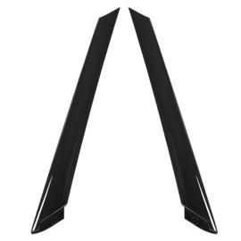 JMTAAT Windshield A-Pillar Trim Exterior Molding Pair Compatible with 2014-2019 Kia Soul 86170-B2000 86180-B2000 Windshield Pillar Trim Window Outside Accessories Front Driver & Passenger Side