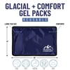 Glacial Comfort Large Gel Ice Pack for Injuries Reusable -