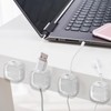 6 Pieces Magnetic Cable Clips, Cable Tidy Clips, Cable Holder,