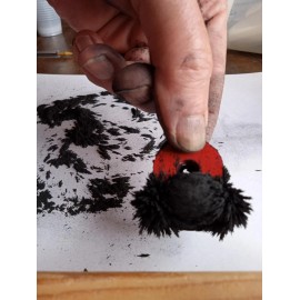 BTC 30 Grams Black  Iron Filings Shavings Powder Magnetic Magnetite Science Project