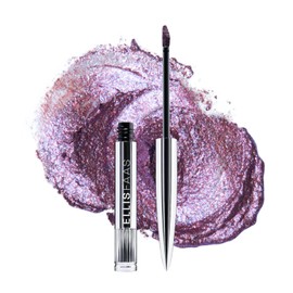 Ellis Faas Lights Liquid Highlighter High Pigment, Easy to Blend Long Lasting Natural Radiance Sparkly Glitter Body Shimmer Stick Travel Face Makeup Non Sticky Metallic Eyes Look (304 Lilac)