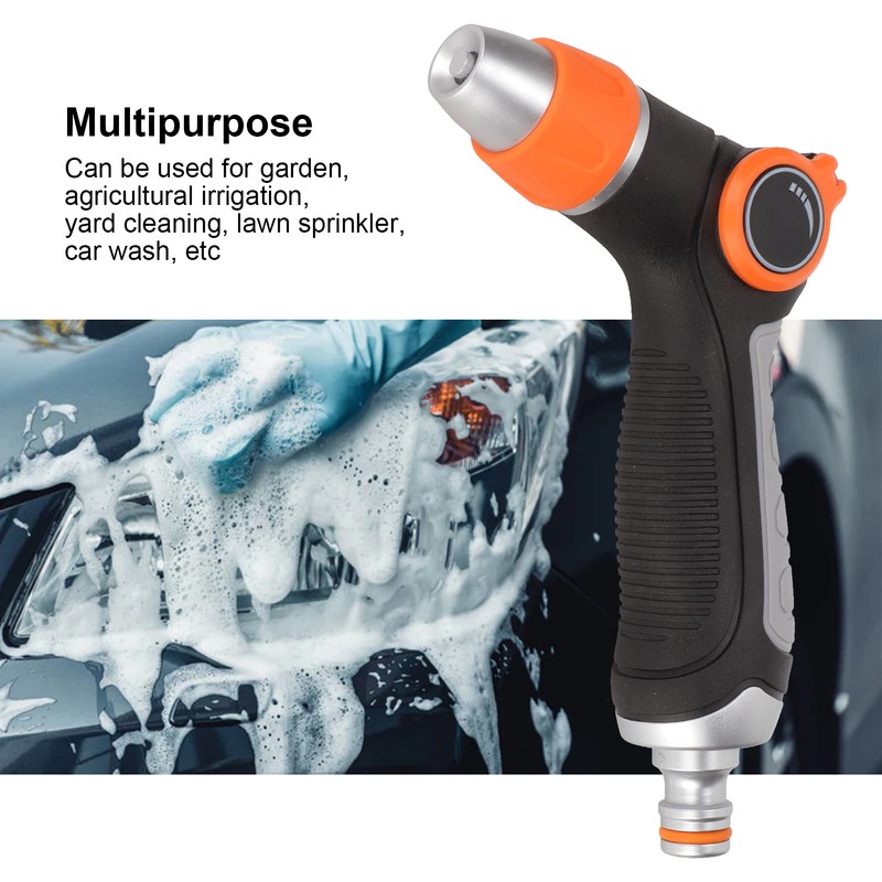 Garden Hose Nozzle Hose Rotating Adjustment Hose Thumb Sprayer for