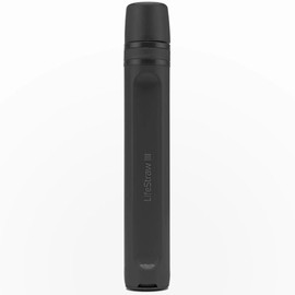 LifeStraw Peak Personal Water Filter Straw, Dark Gray