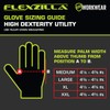 Flexzilla GH100XXL High Dexterity, Synthetic Leather, Black/Gray, XXL Utility Gloves,