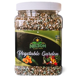 Nelson - All Vegetable Garden Plant Food, Granular Fertilizer, Multi-Purpose High Calcium Phosphorus Micronutrients for In-Ground, Gardens, Containers, & Greenhouses, NutriStar 12-14-11 (2 lb.)
