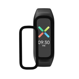 kwmobile Protective Film Compatible with Oppo Band Sport Screen Protector - 2x Smart Watch Protector Anti-Fingerprint