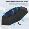 annstar Compact Umbrella Windproof Strong - Double Canopy, Light Weight,