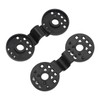 100pcs Shade Cloth Plastic Clips Round Fixing Clips for Greenhouse