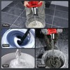 Double-Paddle Electric Cement Mixer, 2300W Handheld Electric Concrete Mixer, Portable
