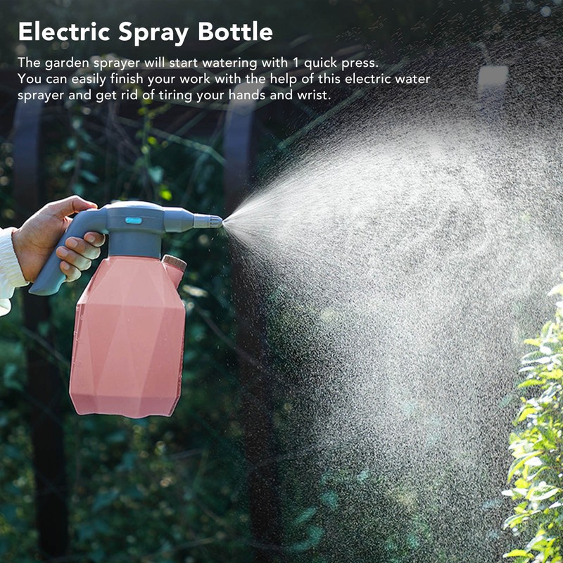 Electric Spray Bottle Plant Mister for Indoor Outdoor Plants 3L