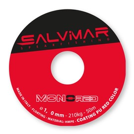 SALVIMAR Monored Unisex Adult, Red, Diameter 1.00 mm x 50 m
