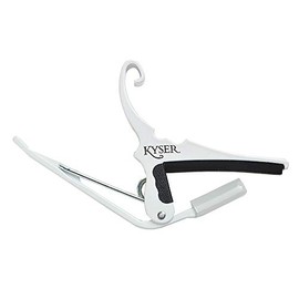 Kaiser KG6 White Capotast for Acoustic Guitar
