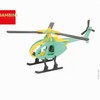 Marabu Kids 31700000003 - Puzzle in Legno 3D con Elicottero,