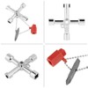 5 in 1 Multi-function Cross Switch Keys, 10 Pieces, Universal